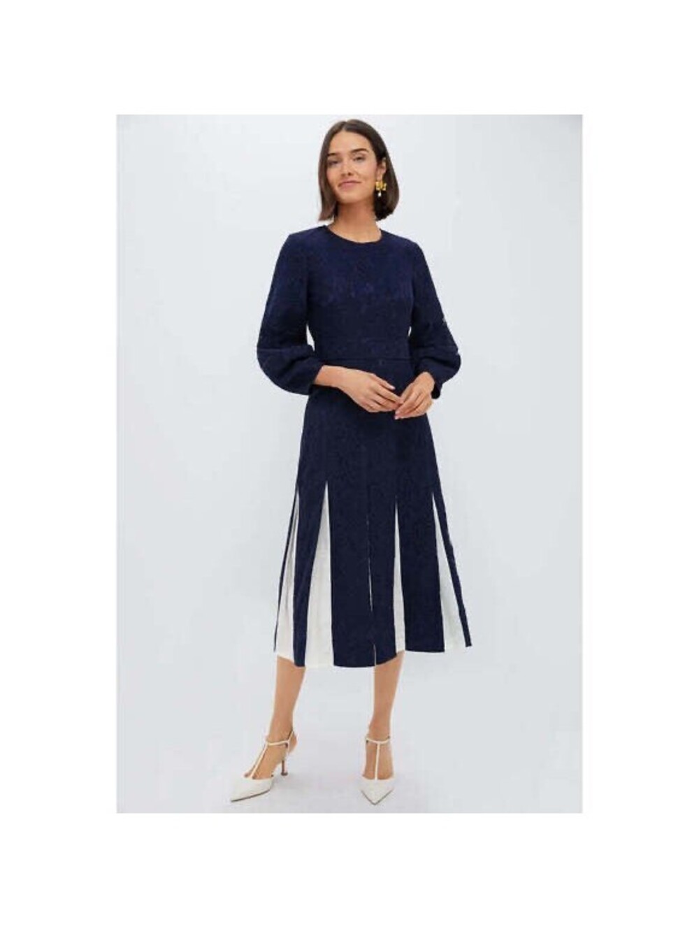 NWT Tuckernuck Navy Lace Cristiana Dress Size M